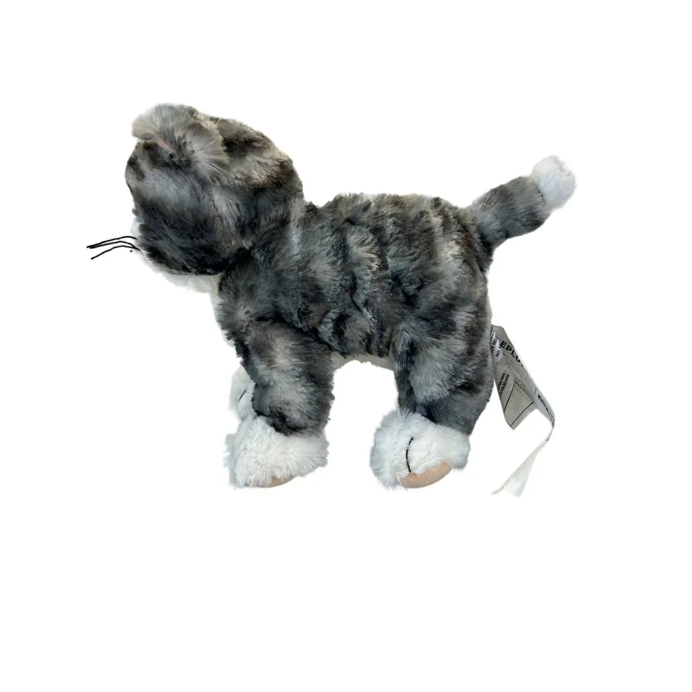 IKEA Lilleplutt Gray White Striped Cat‎ Kitten 10
